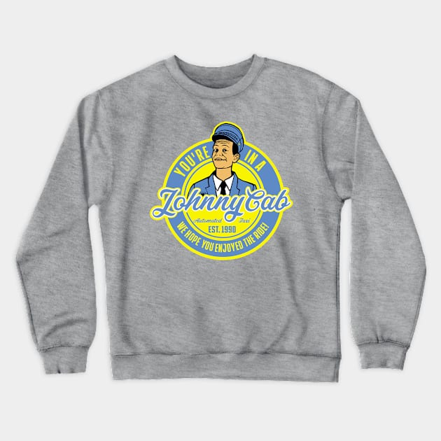 JohnnyCab Crewneck Sweatshirt by carloj1956